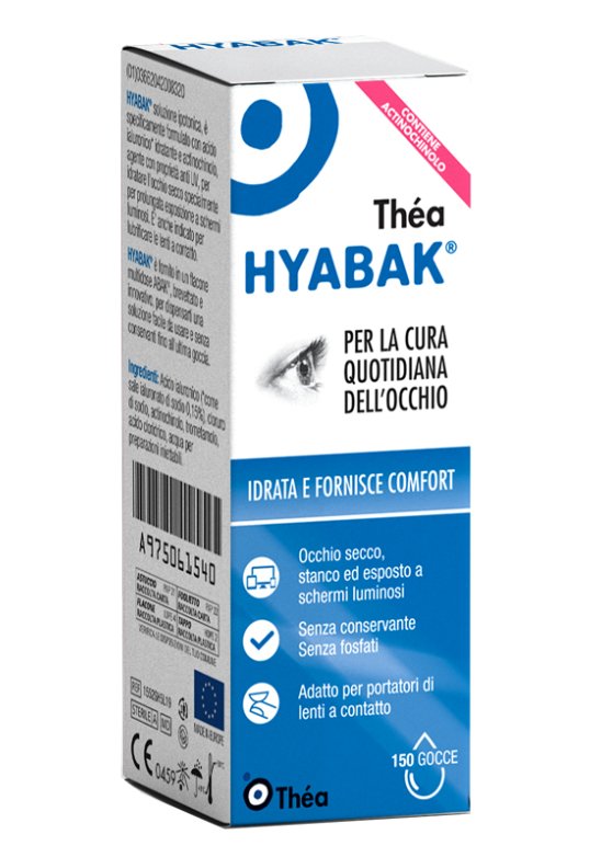 HYABAK SOLUZIONE OFTALMICA 5ML