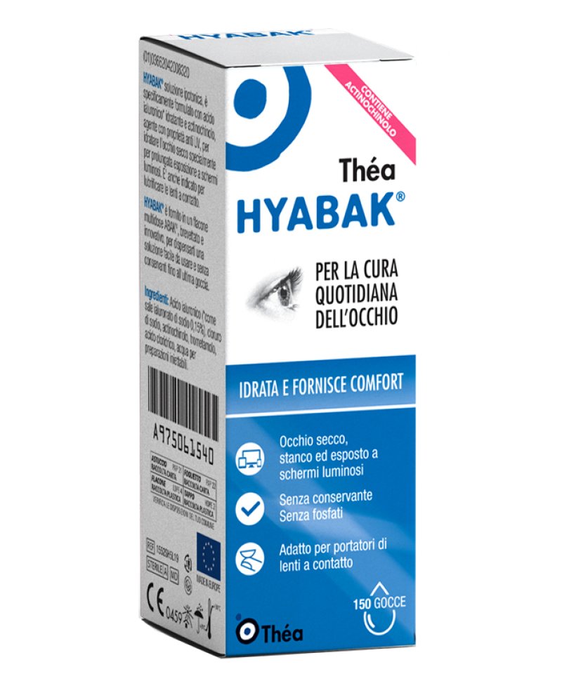 HYABAK SOLUZIONE OFTALMICA 5ML