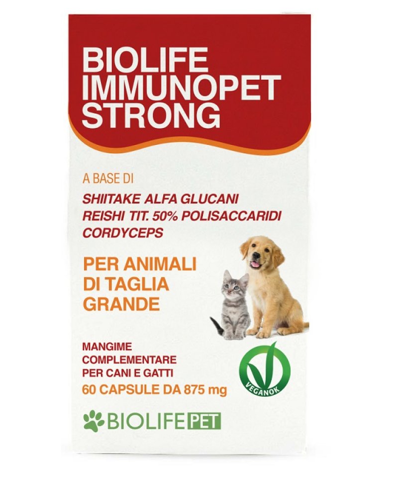 BIOLIFE IMMUNOPET STRONG 60CPS