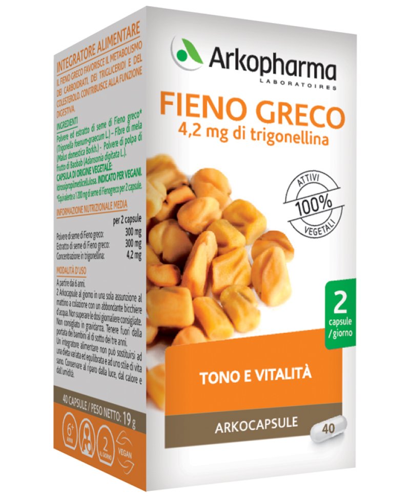 ARKO Capsule FIENO GRECO 40 Capsule