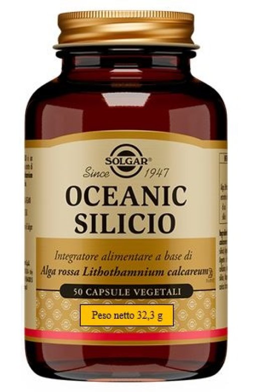 SOLGAR OCEANIC SILICIO 50CPS VEG