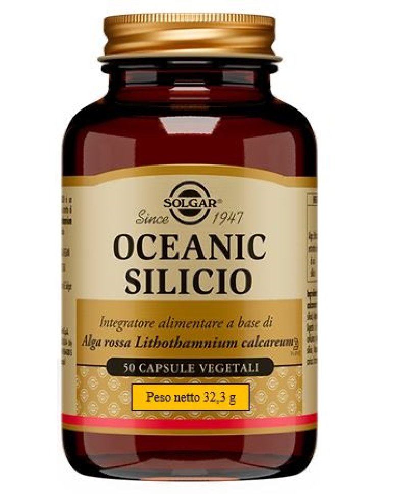 SOLGAR OCEANIC SILICIO 50CPS VEG