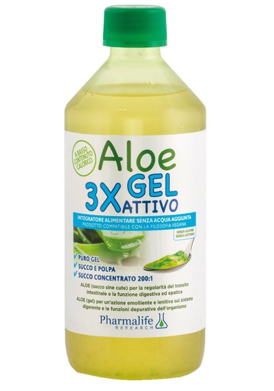 ALOE GEL 3X ATTIVO 500ML ALOE GEL 3X ATTIVO 500ML