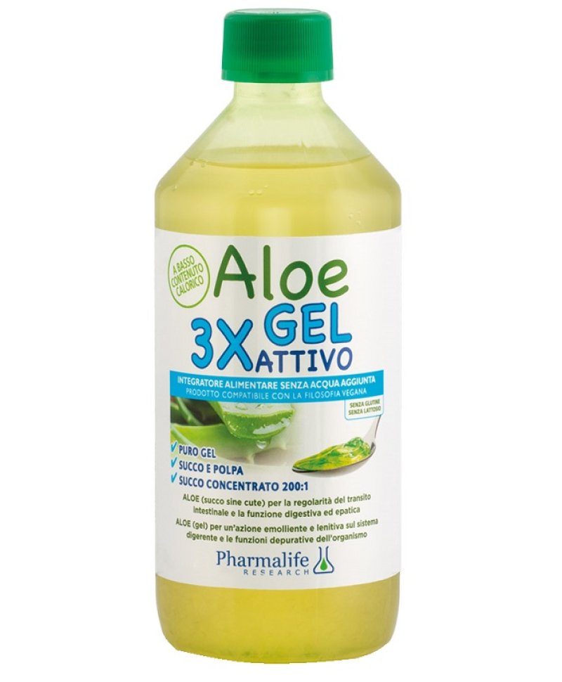 ALOE GEL 3X ATTIVO 500ML ALOE GEL 3X ATTIVO 500ML
