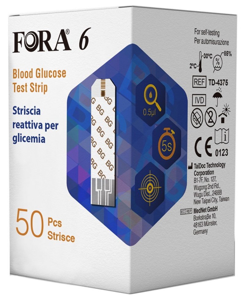 FORA 6 ACS045 GLICEMIA 50STR