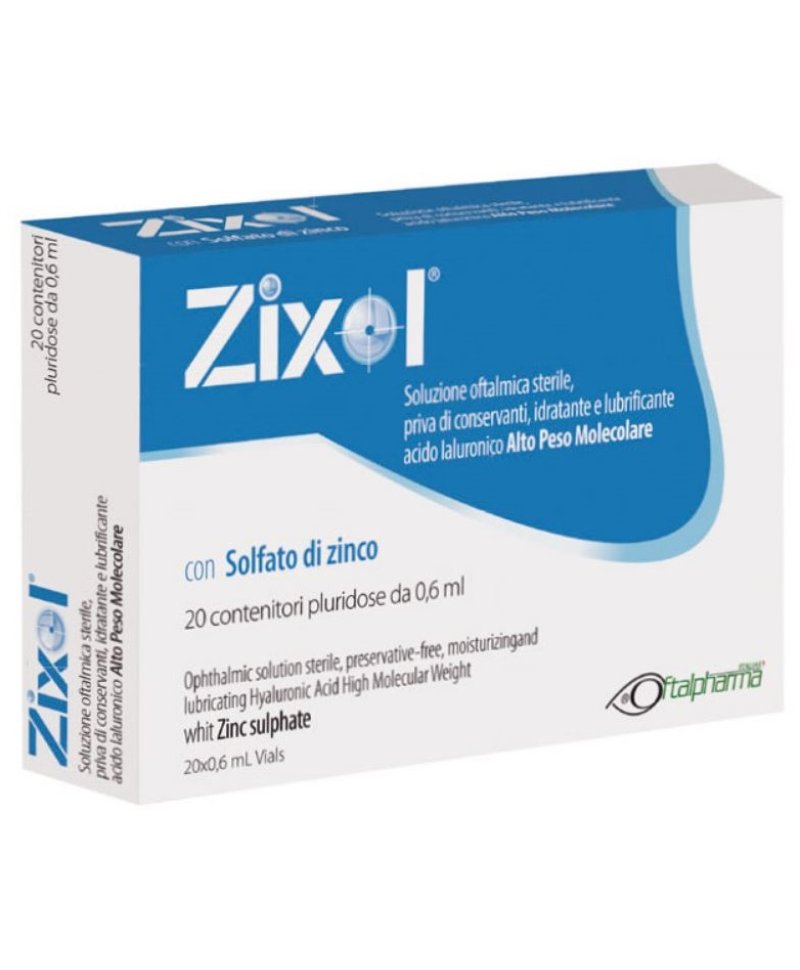 ZIXOL GOCCE OCULARI 20FL 0,6ML