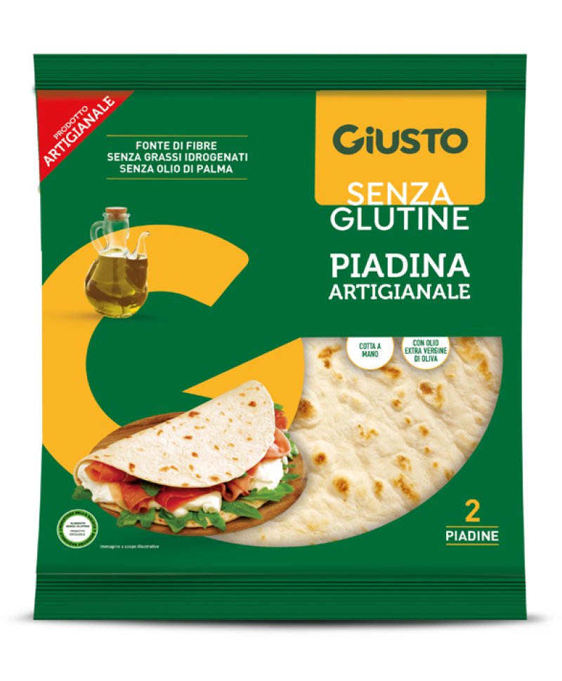 GIUSTO-S/G PIADINA 220G