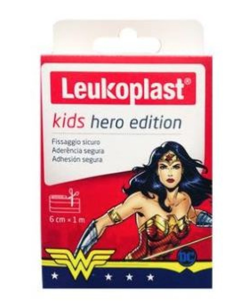 LEUKOPLAST KIDS HERO ED 1X6CM