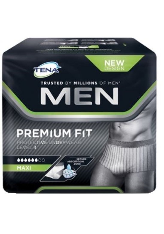 TENA MEN PREM FIT LIV4 S/M 10P