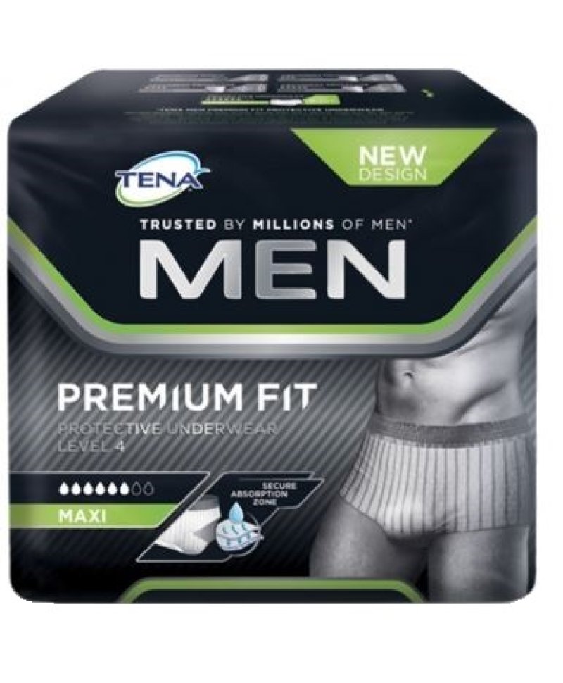 TENA MEN PREM FIT LIV4 S/M 10P