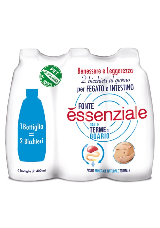 FONTE ESSENZIALE PET 6X400ML