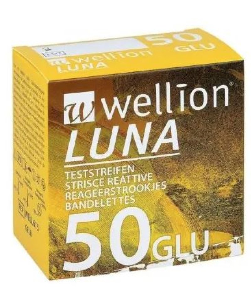 WELLION LUNA 50 STRIPS GLICEM