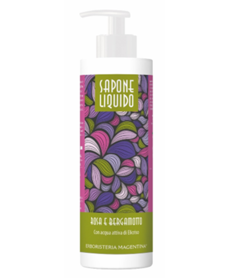 SAPONE ROSA BERGAMOTTO 250ML
