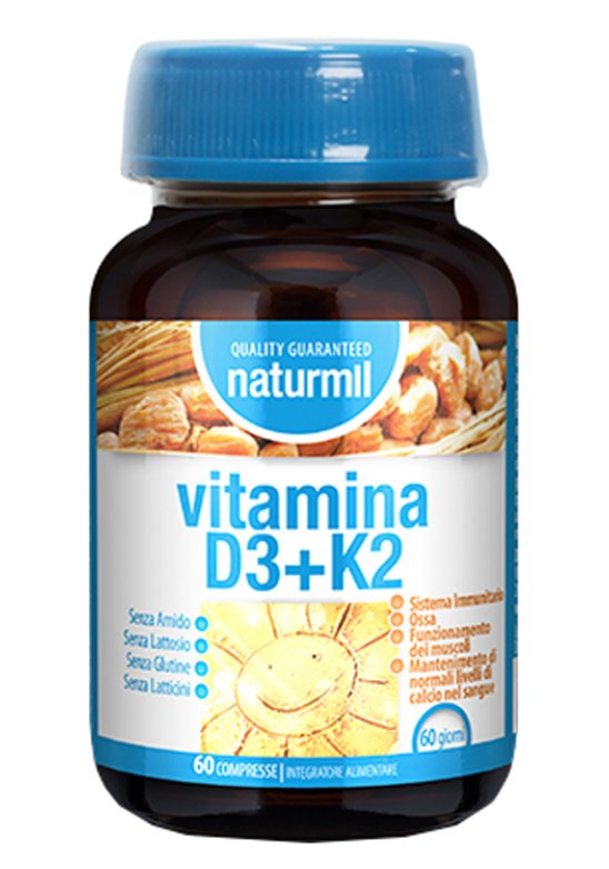 NATURMIL VITAMINA D3+K2 60CPR DI