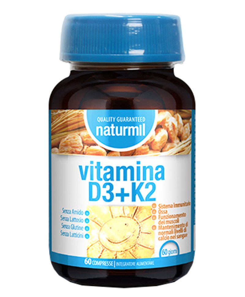 NATURMIL VITAMINA D3+K2 60CPR DI