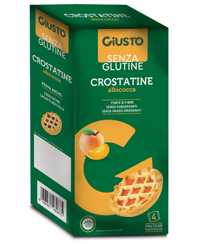 GIUSTO-S/G CROSTATINA ALB 4PZ