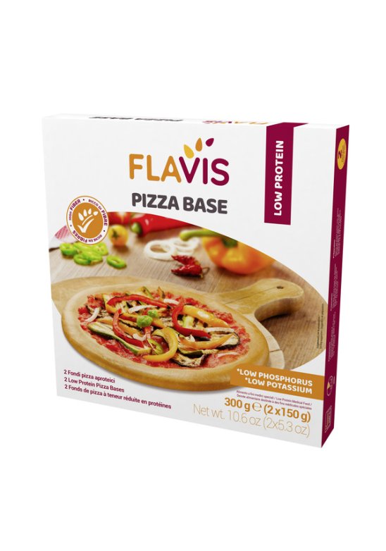 FLAVIS PIZZA BASE 2X150G