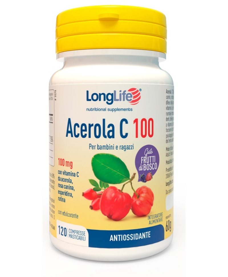 LONGLIFE ACEROLA C100 FRUT BOS LONGLIFE ACEROLA C100 FRUT BOS