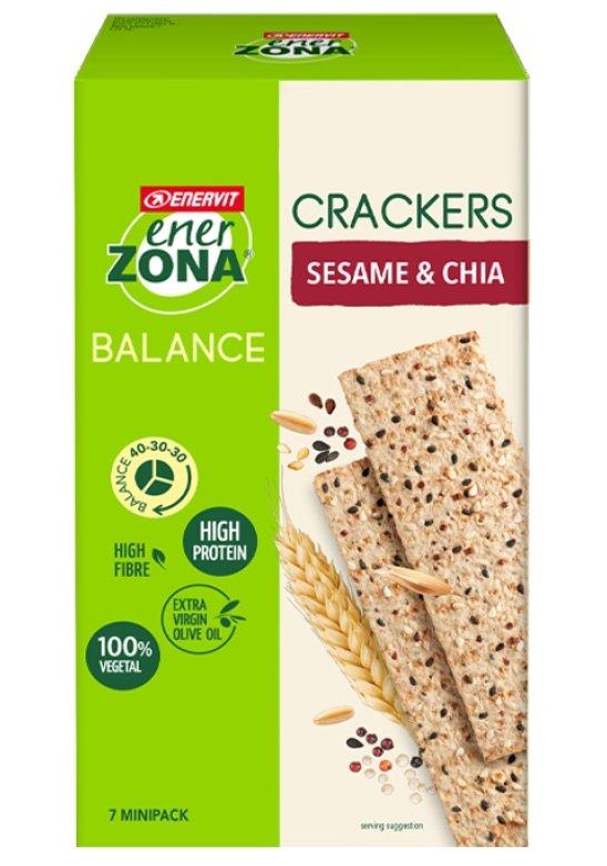 ENERZONA CRACKERS SES&CHIA 7X25G