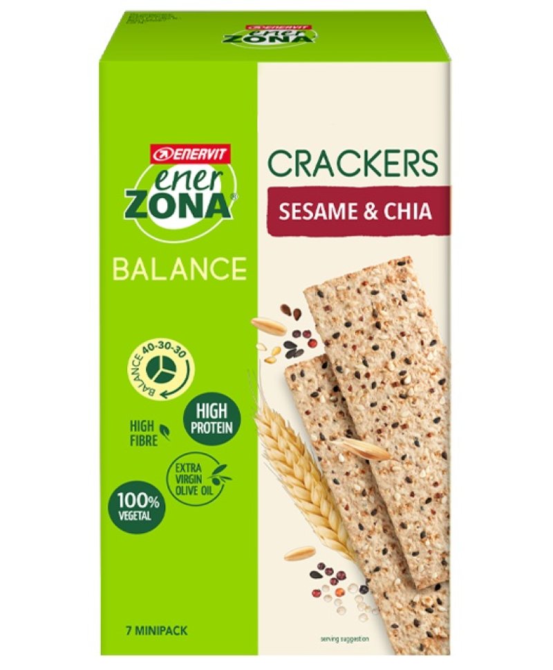 ENERZONA CRACKERS SES&CHIA 7X25G