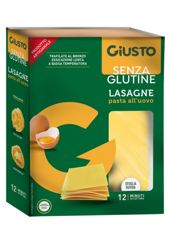 GIUSTO-S/G SFOGLIE LASAGNE250G