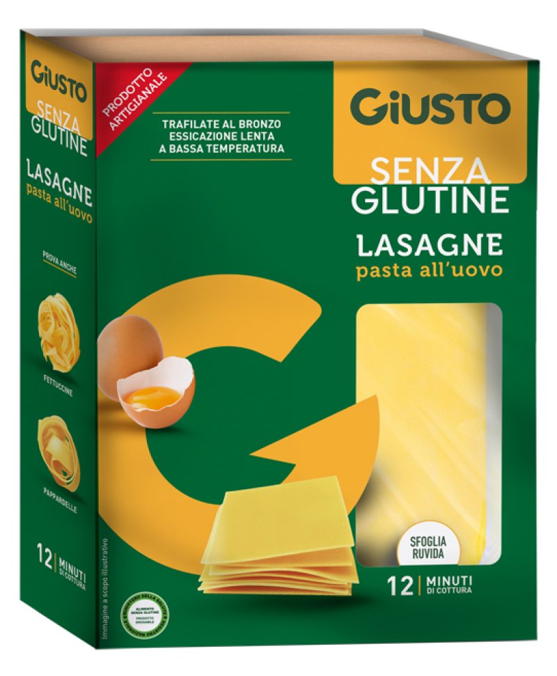 GIUSTO-S/G SFOGLIE LASAGNE250G