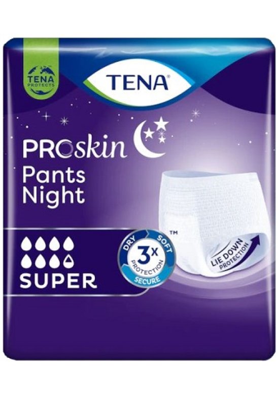 TENA PANTS NIGHT M 10PZ