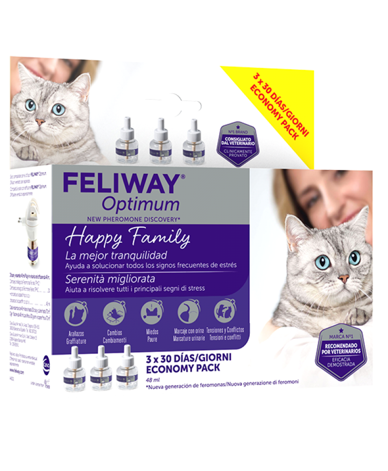 FELIWAY OPTIMUM REFILL 3X48ML FELIWAY OPTIMUM REFILL 3X48ML