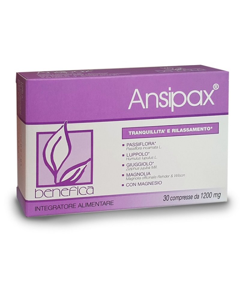 ANSIPAX 30 Compresse BENEFICA CONCESS