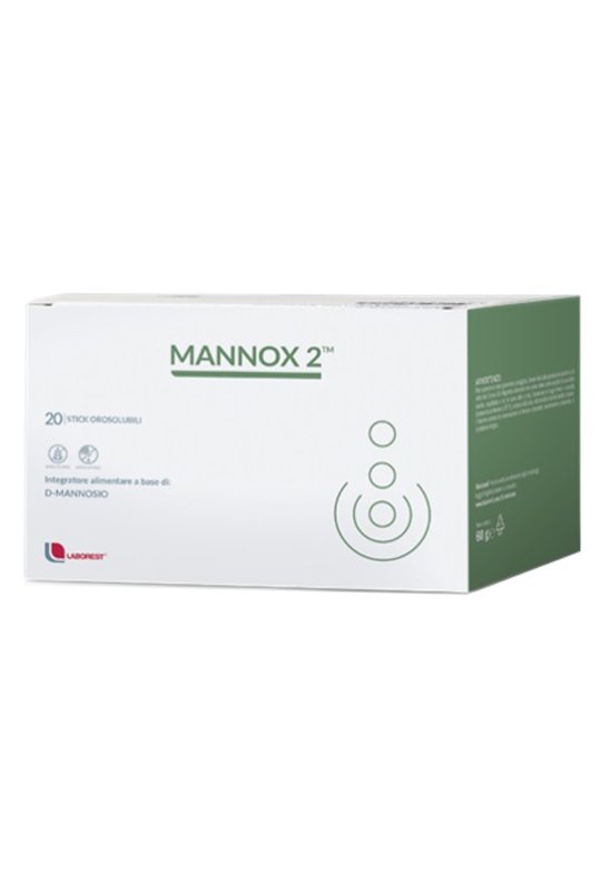 MANNOX 2 20 STICK OROSOLUBILI con mannosio vie urinarie