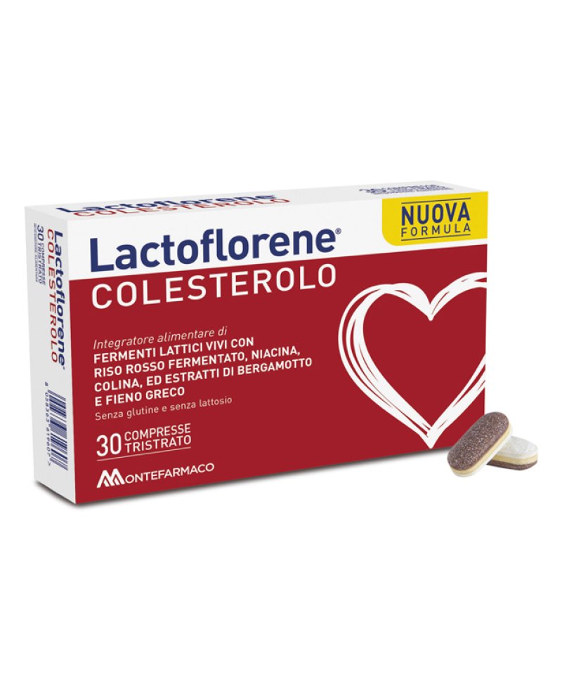 LACTOFLORENE COLESTEROLO 30 Compresse