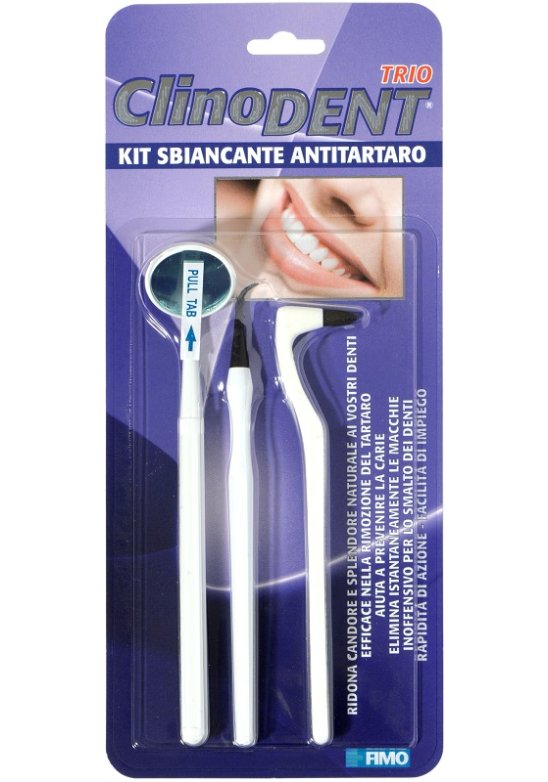 CLINODENT TRIO SBIANCANTE TART