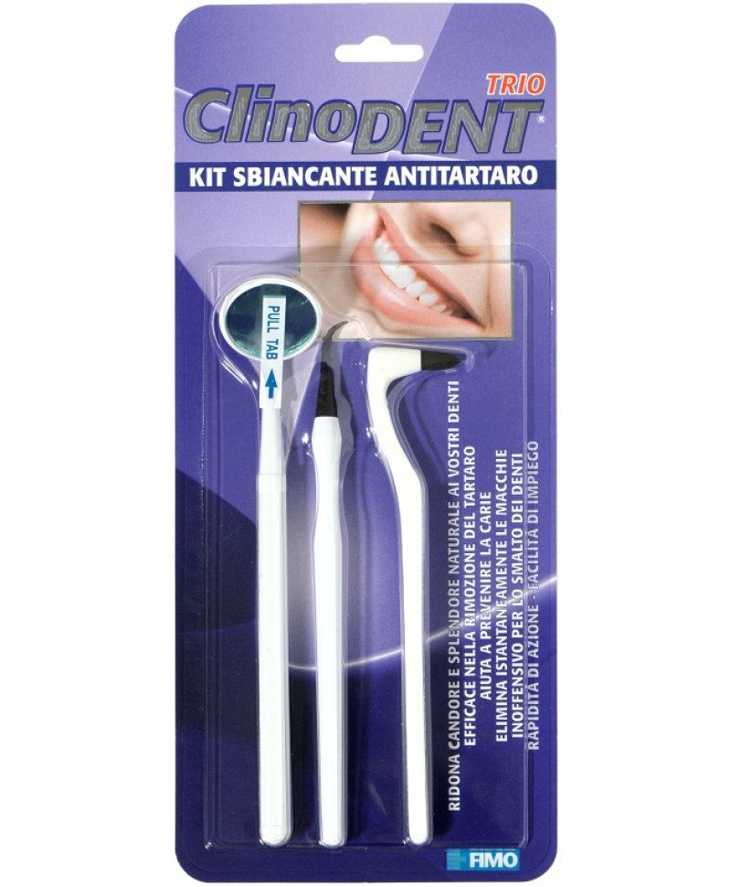 CLINODENT TRIO SBIANCANTE TART