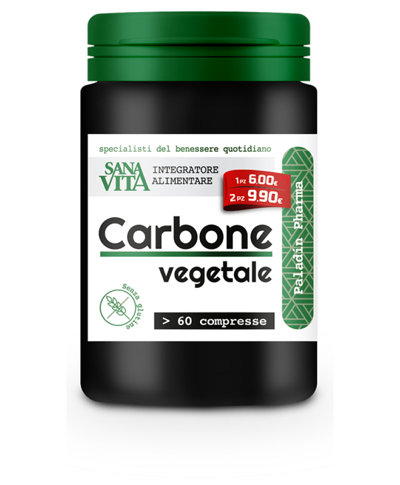SANAVITA CARBONE VEGETALE 60CPR