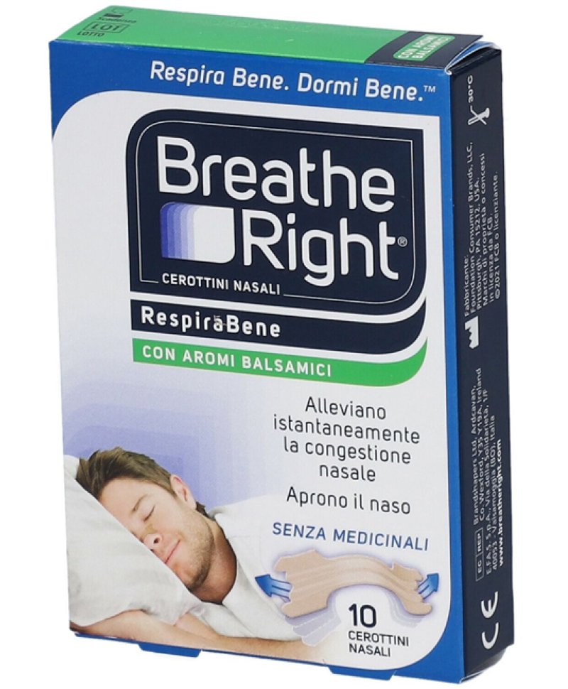 BREATHE RIGHT BALSAMICI 10PZ