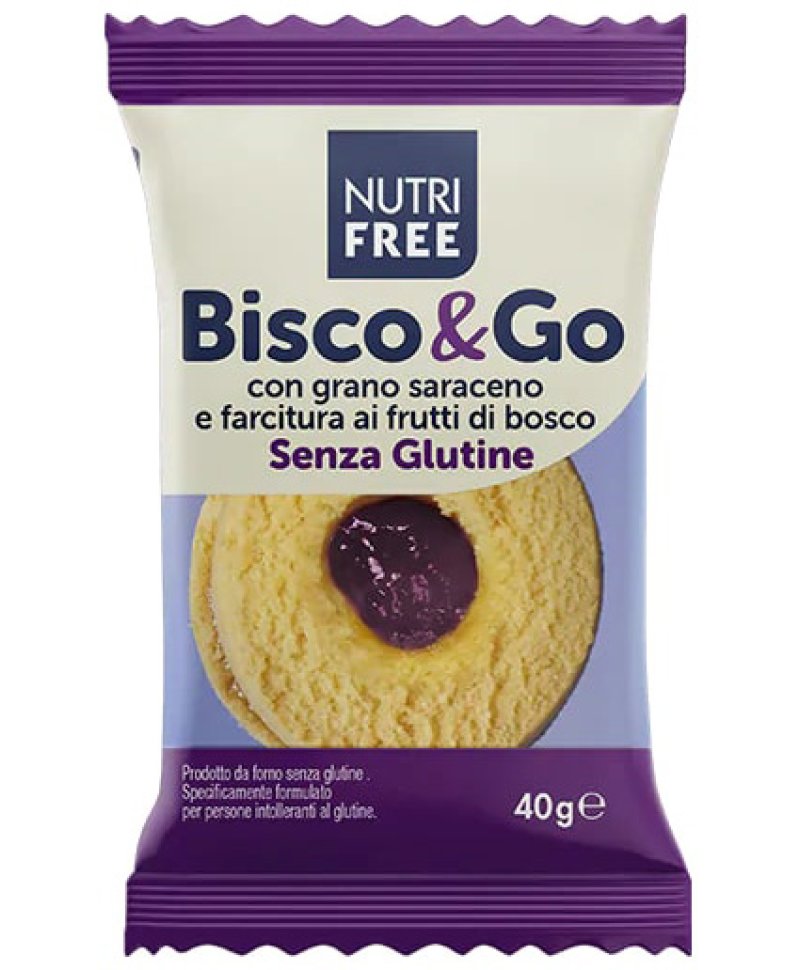 NUTRIFREE BISCO&GO FRUT BOSCO