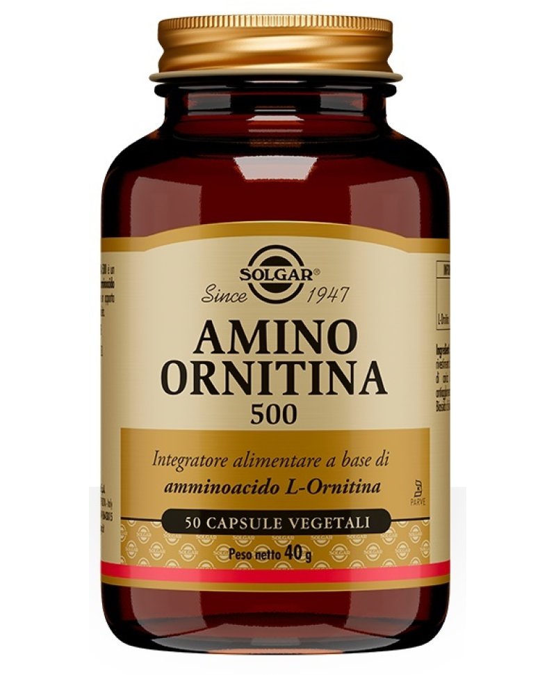 AMINO ORNITINA 500MG 50 Capsule