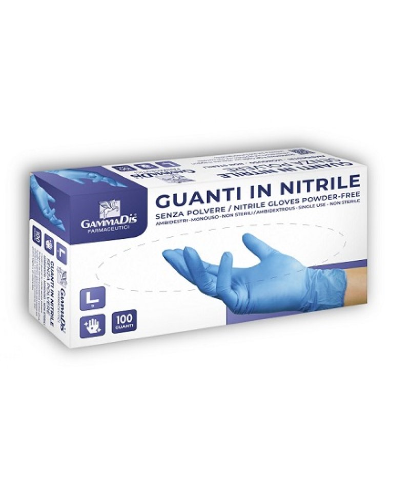 GUANTI NITRILE S/POLV S 100PZ