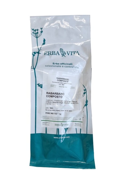 RABARBARO COMP 1KG ERBAVITA RABARBARO COMP 1KG ERBAVITA