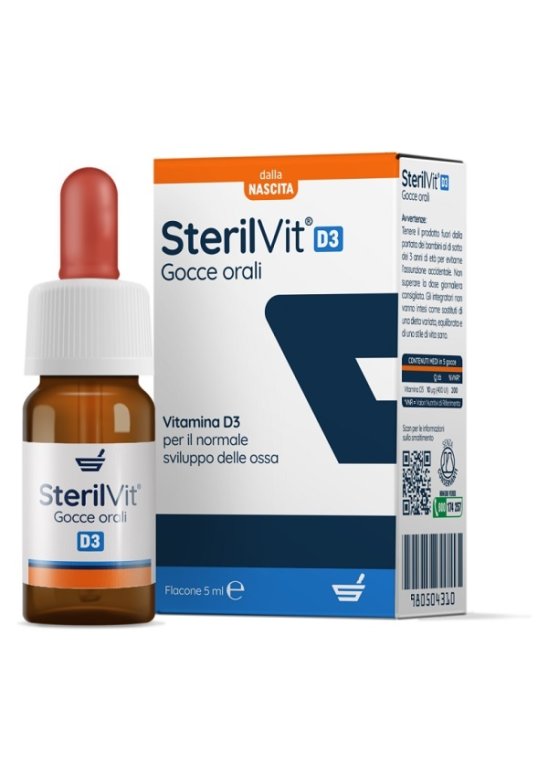 STERILVIT D3 GOCCE 5ML STERILVIT D3 GOCCE 5ML