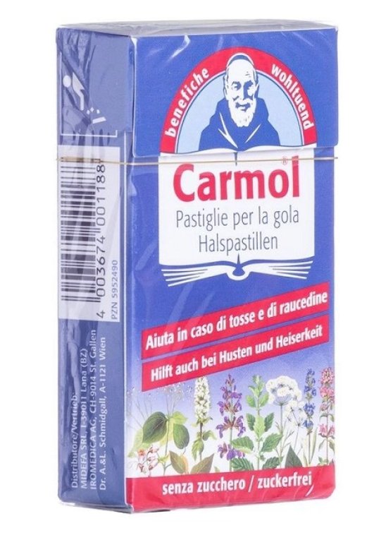 CARMOL CARAMELLE GOMMOSE 45G CARMOL CARAMELLE GOMMOSE 45G