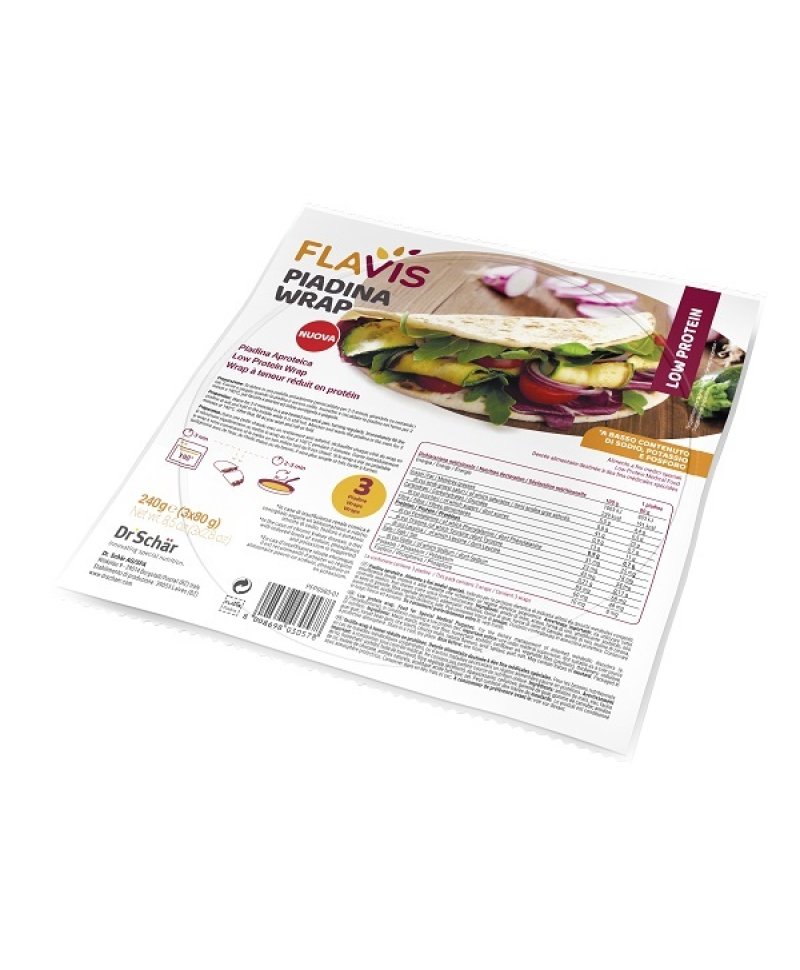 FLAVIS PIADINA WRAP 3X80G