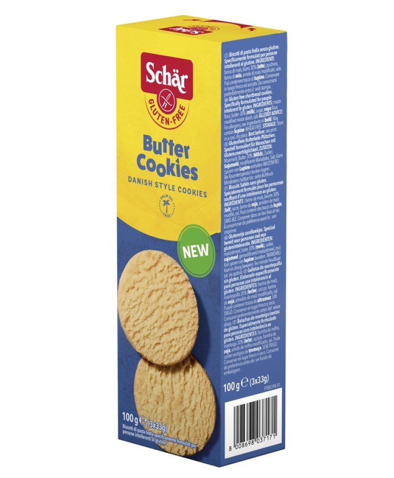 SCHAR BUTTER COOKIES 3X33G