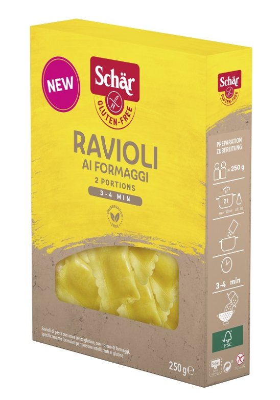 SCHAR RAVIOLI FORMAGGIO 250GR