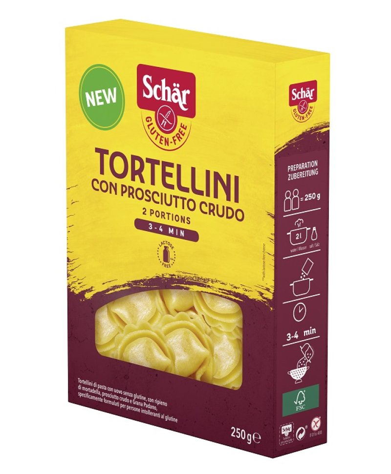 SCHAR TORTELLINI PR CRUDO 250G