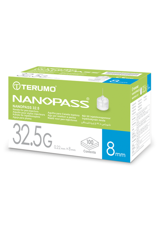 NANOPASS AGO G32,5 8MM 100PZ