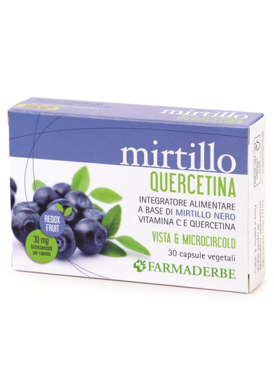 MIRTILLO QUERCETINA 30 Capsule