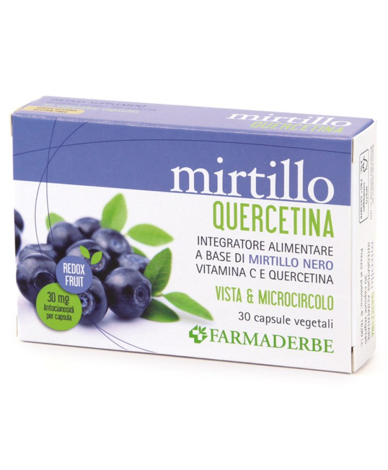 MIRTILLO QUERCETINA 30 Capsule