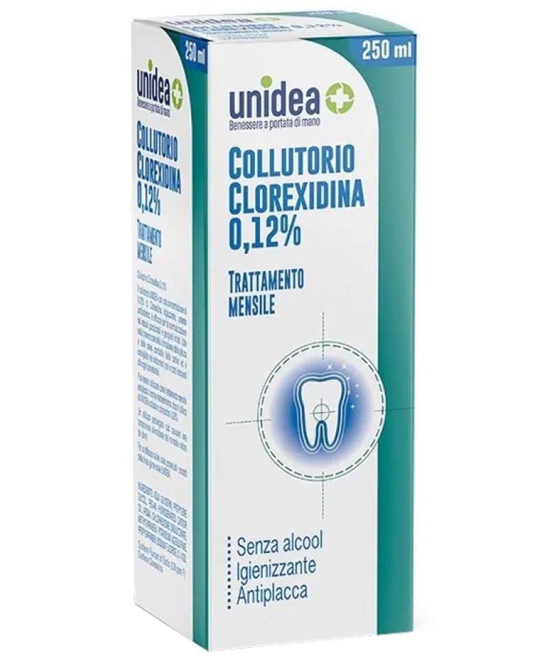 UNIDEA COLLUT CLOREX0,12% 250ML