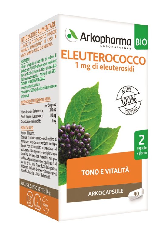 ARKO ELEUTEROCOCCO BIO 40CPS(AD/